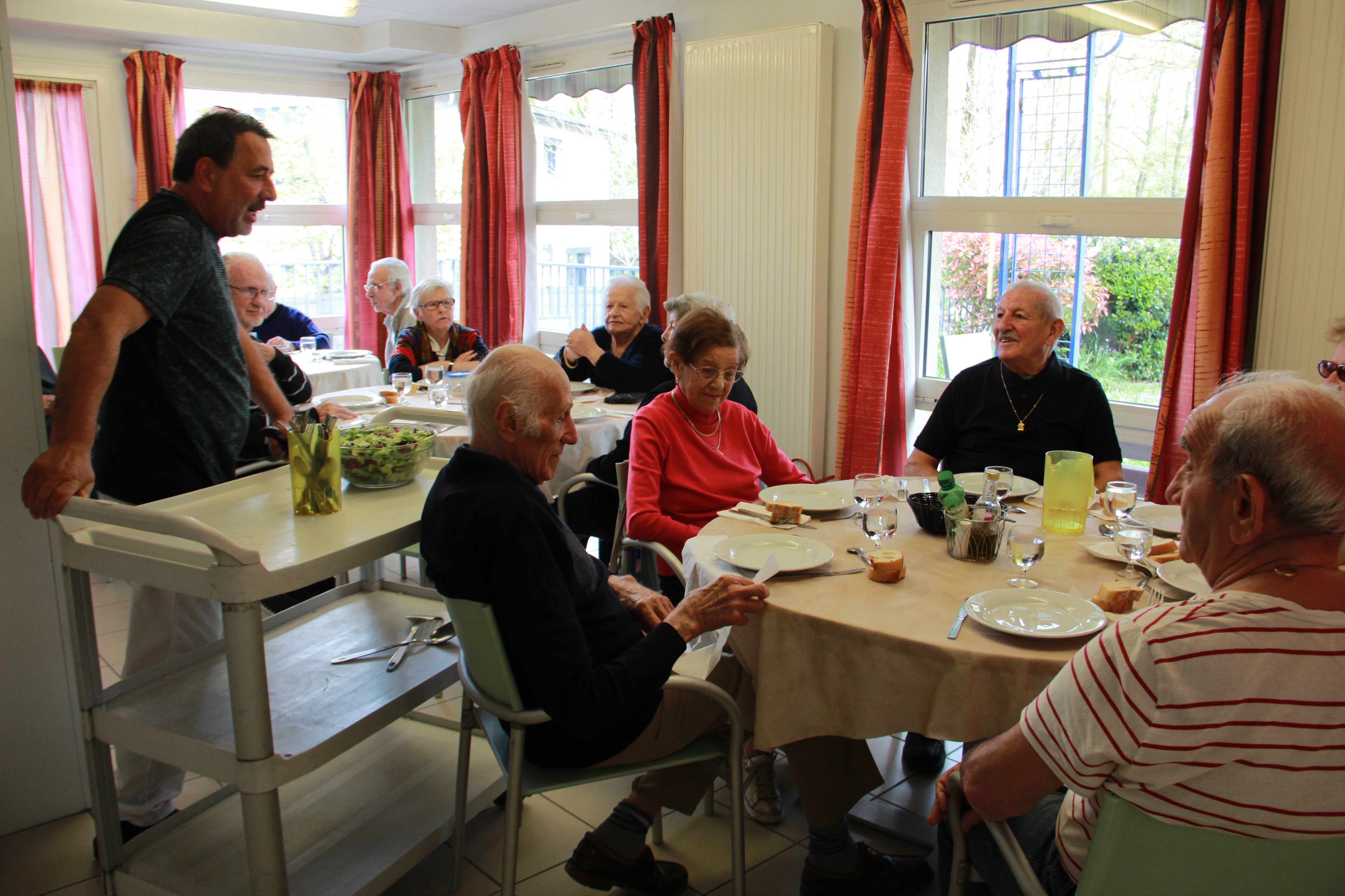 Restaurant de l&#039;Ehpad pour les personnes extérieures