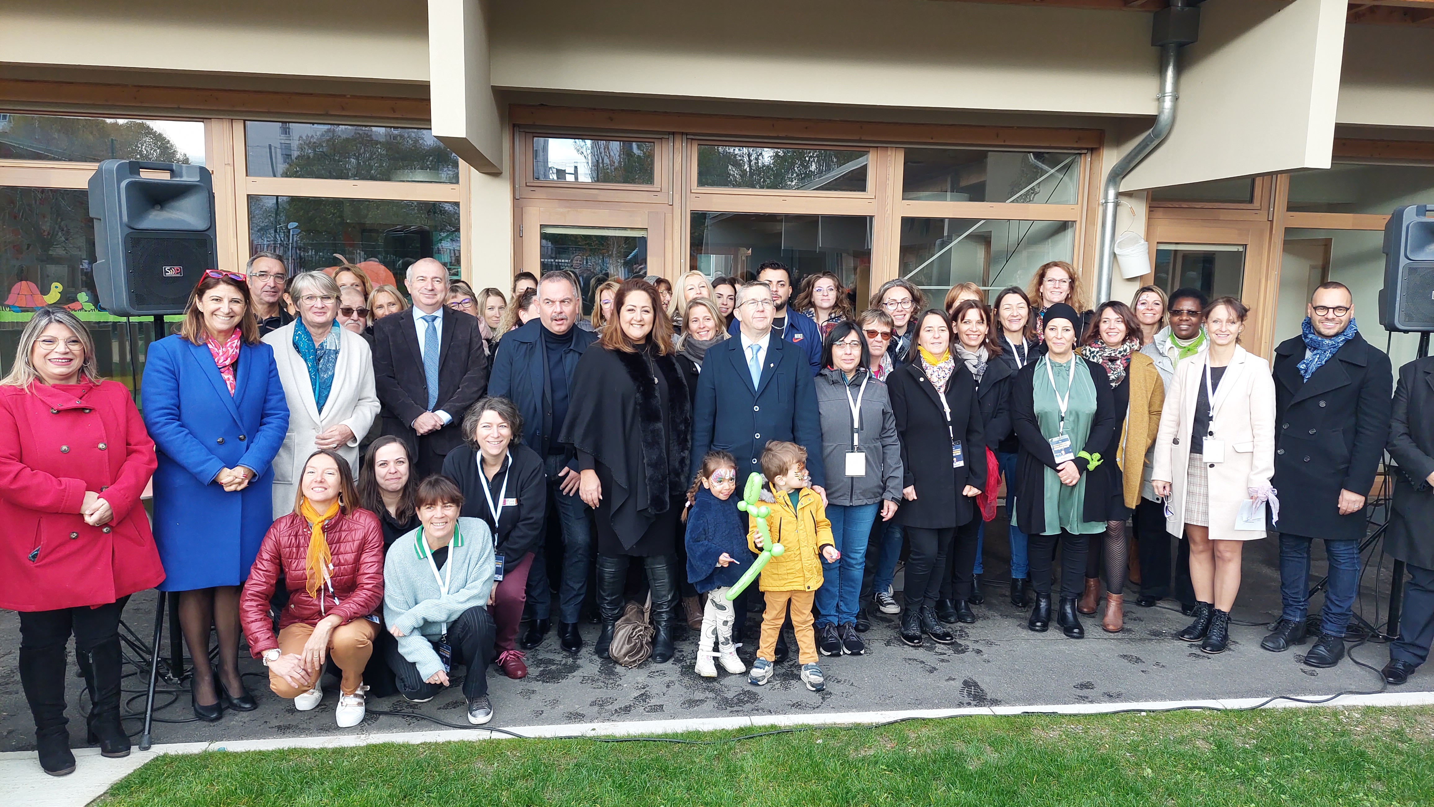 Inauguration de la crèche