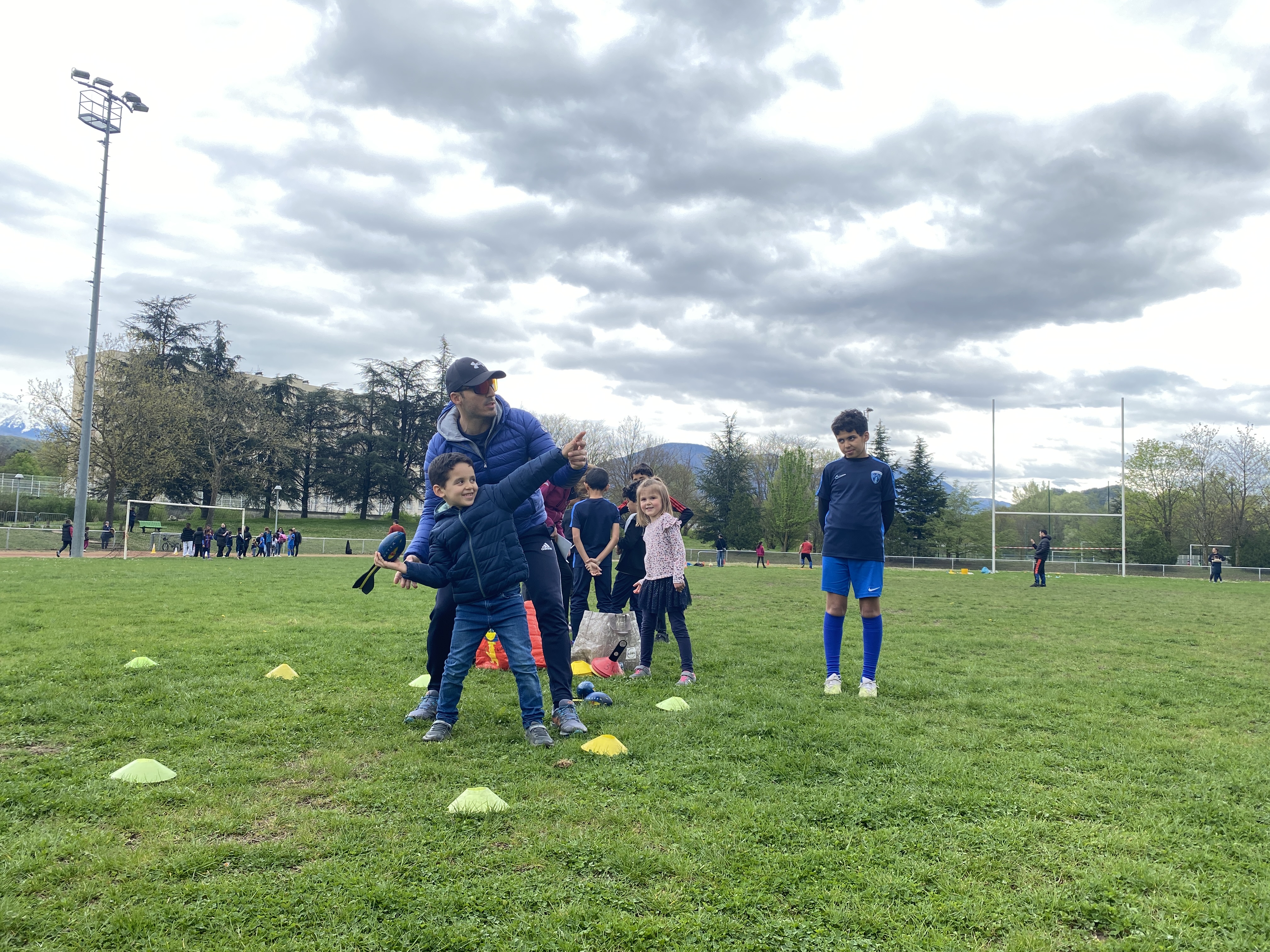 Épreuve sportive des olympiades des familles