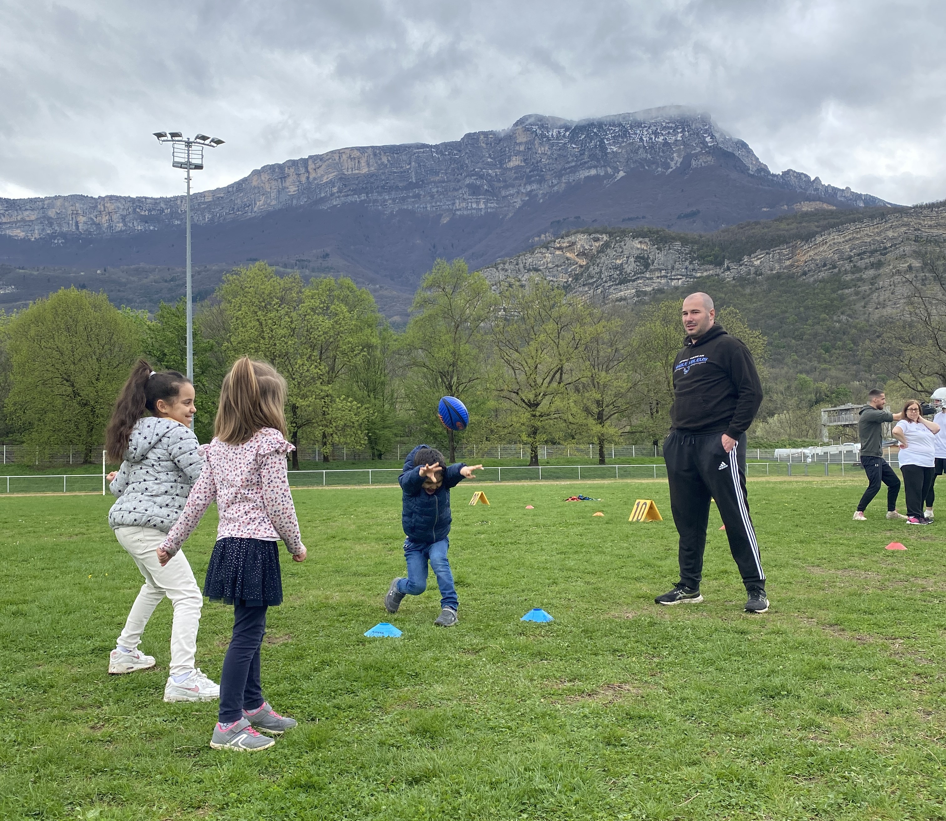 Épreuve sportive des olympiades des familles