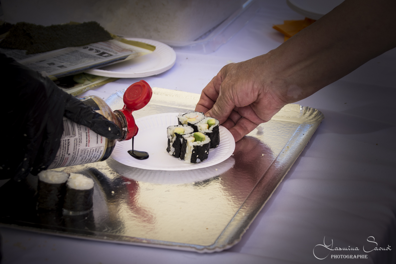 plat de sushis - photo de 2PdeC