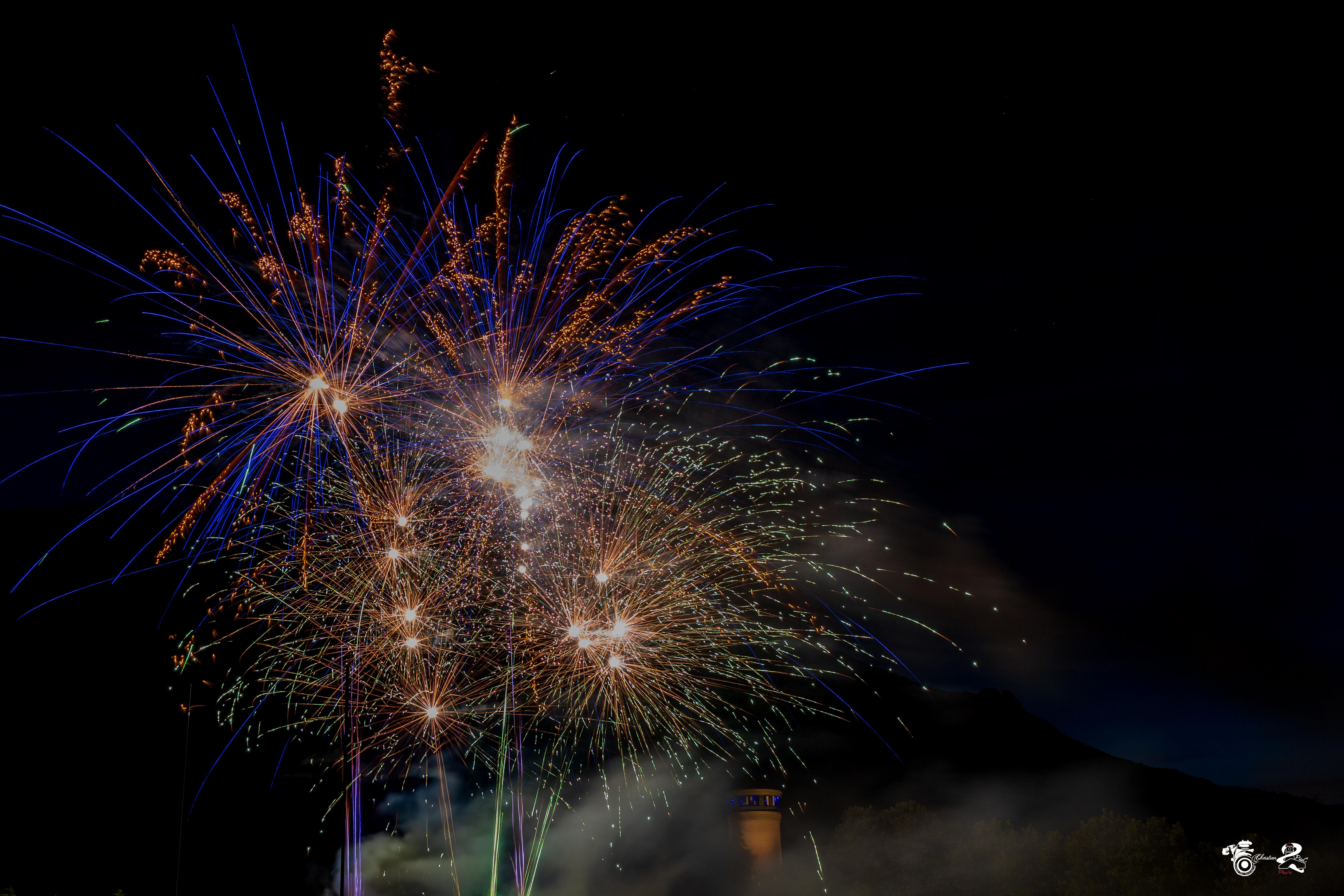 Feu d&#039;artifice du 13 juillet