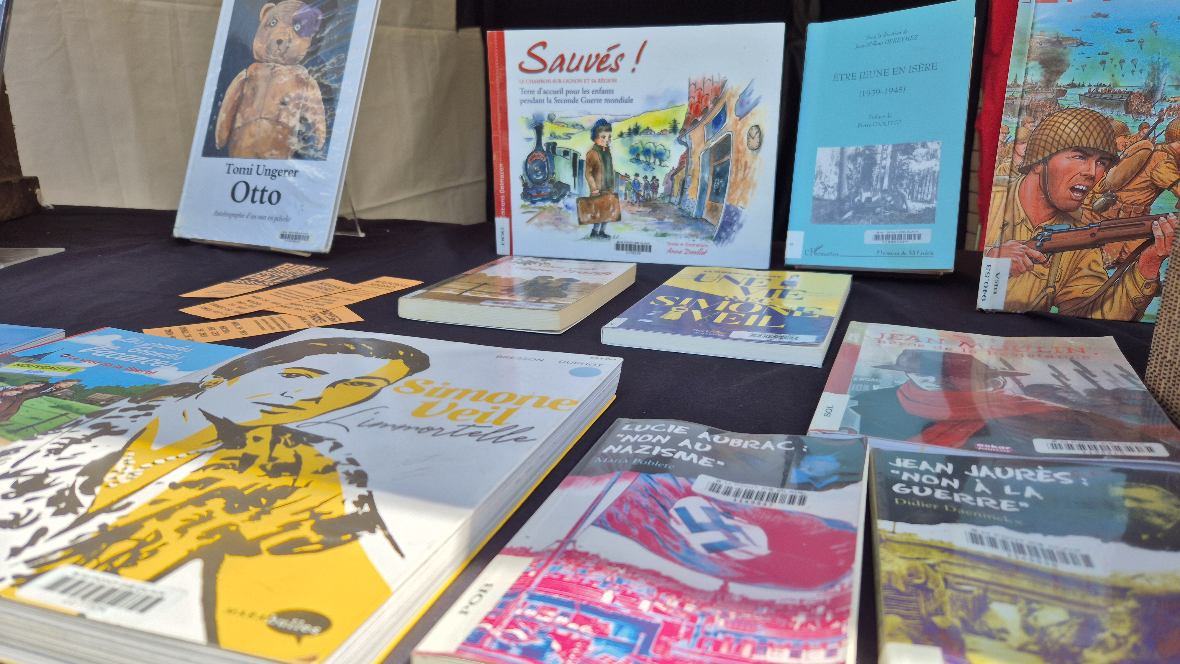 Livres de la Bibliothèque sur la résistance