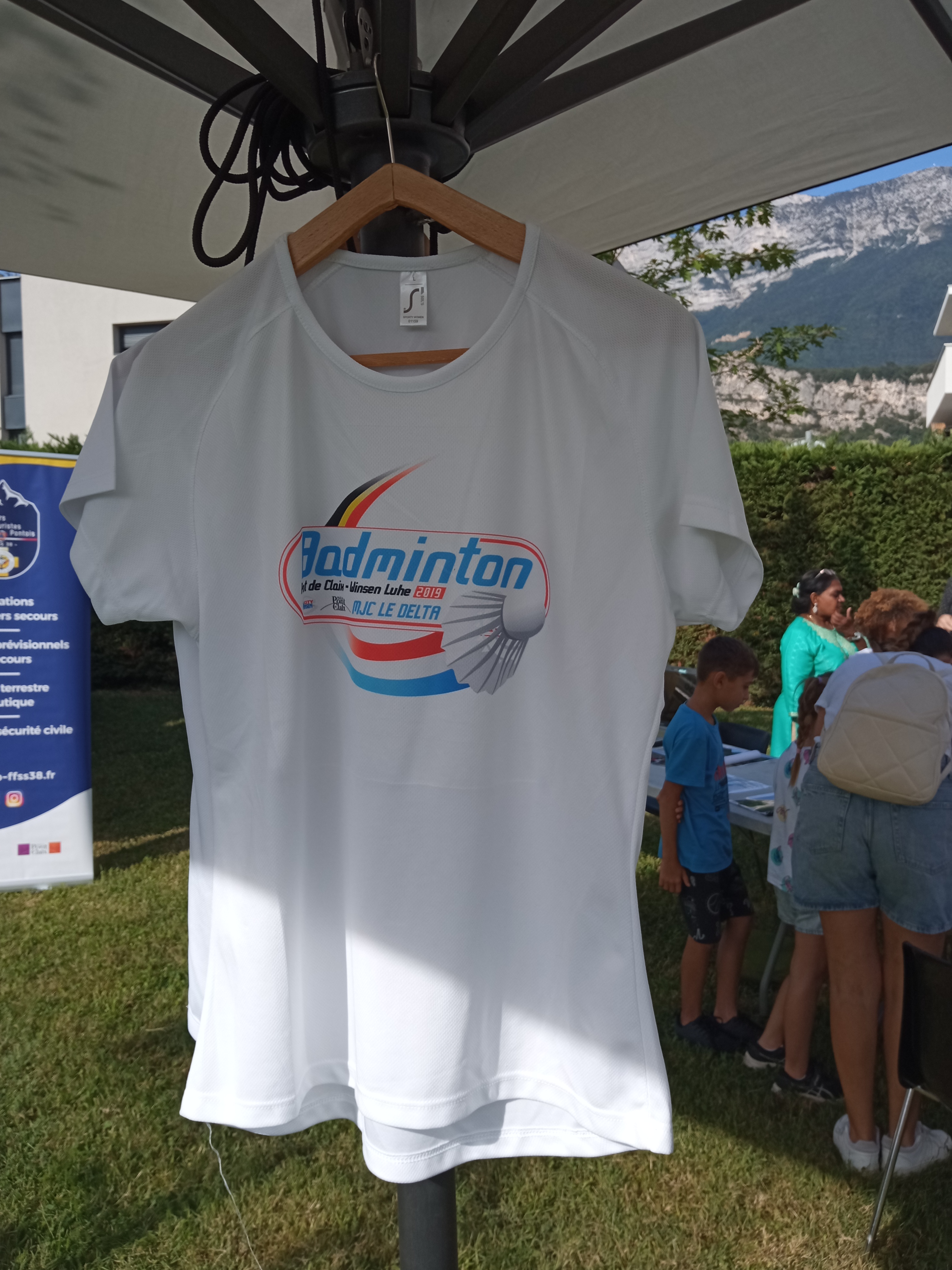 t-shirt badminton Winsen Luhe