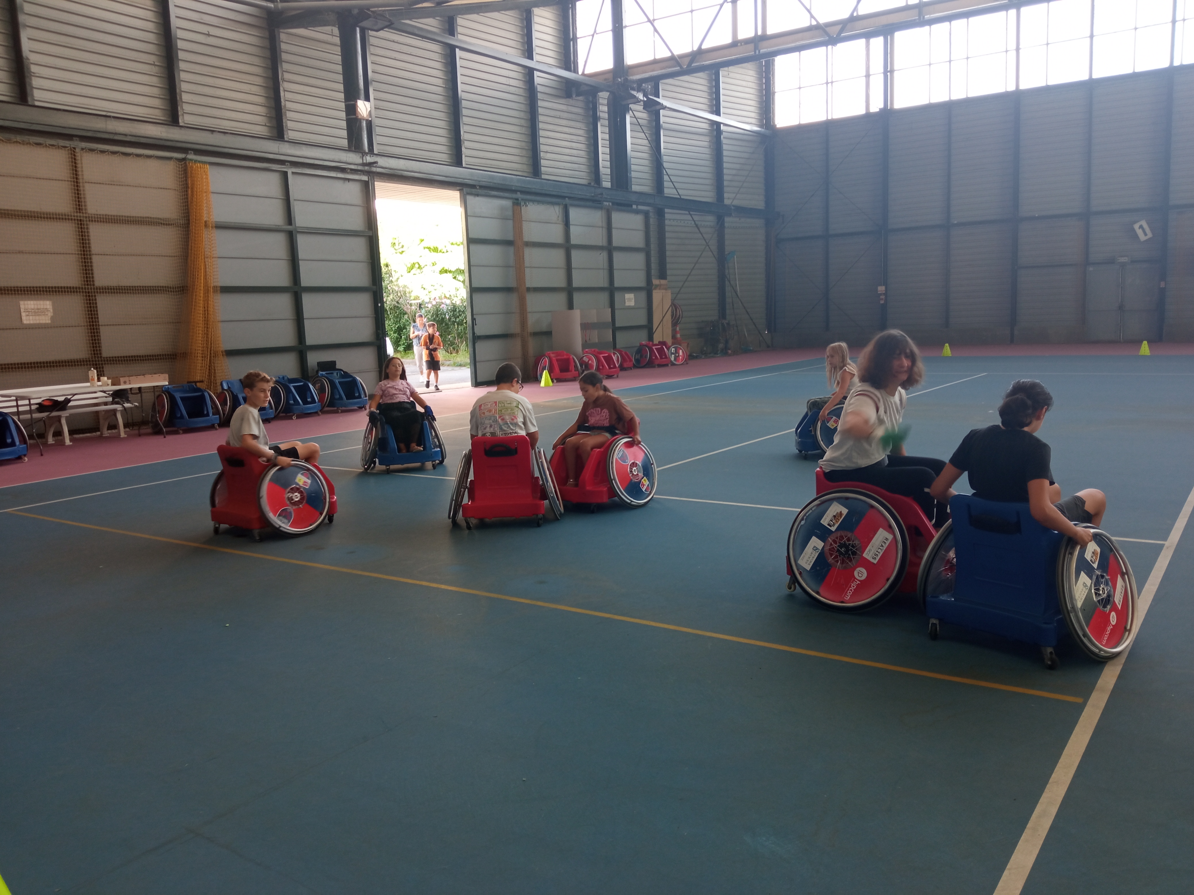 Initiation Rugby-fauteuil