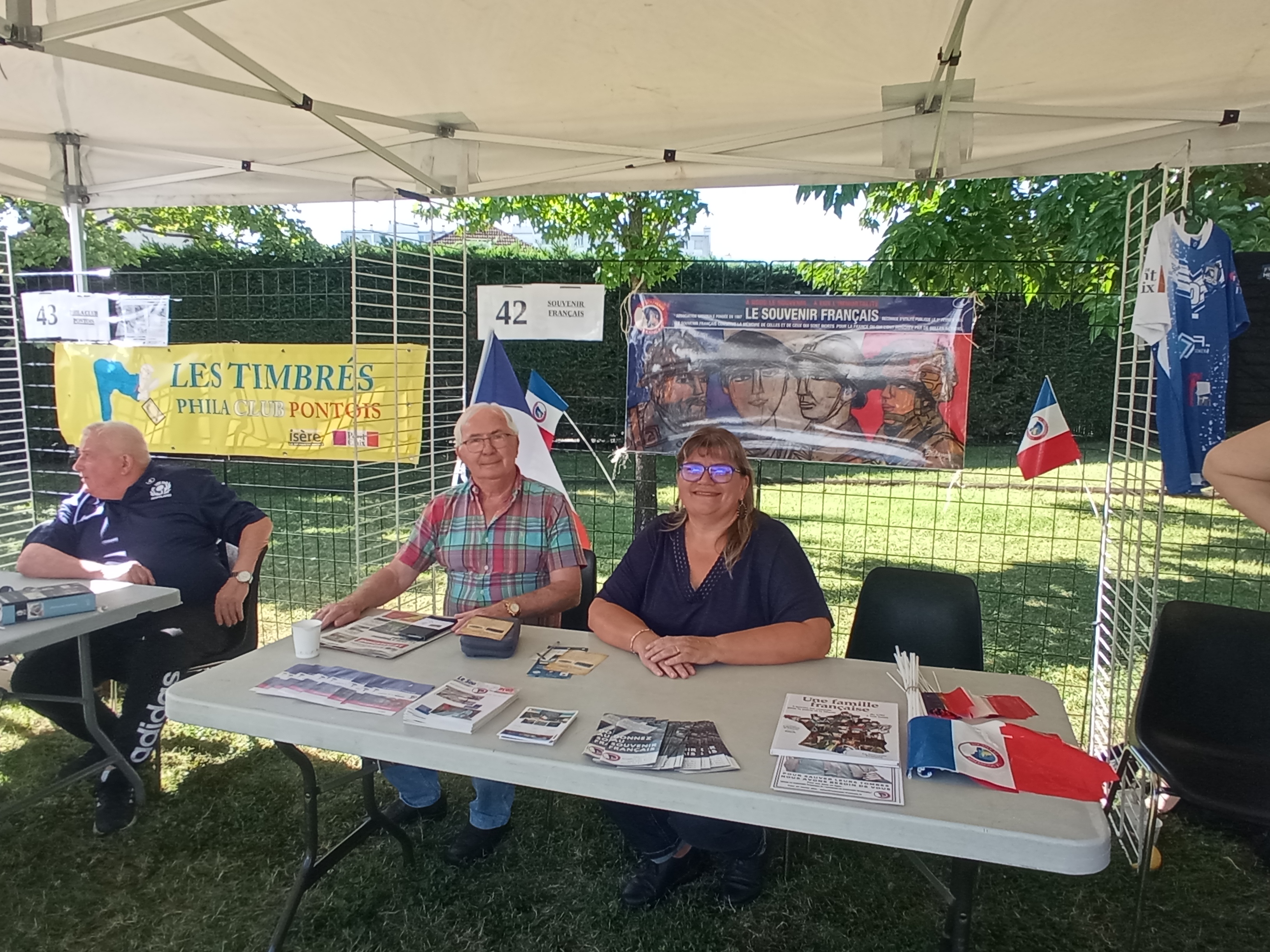 Phila club pontois et Souvenir Français