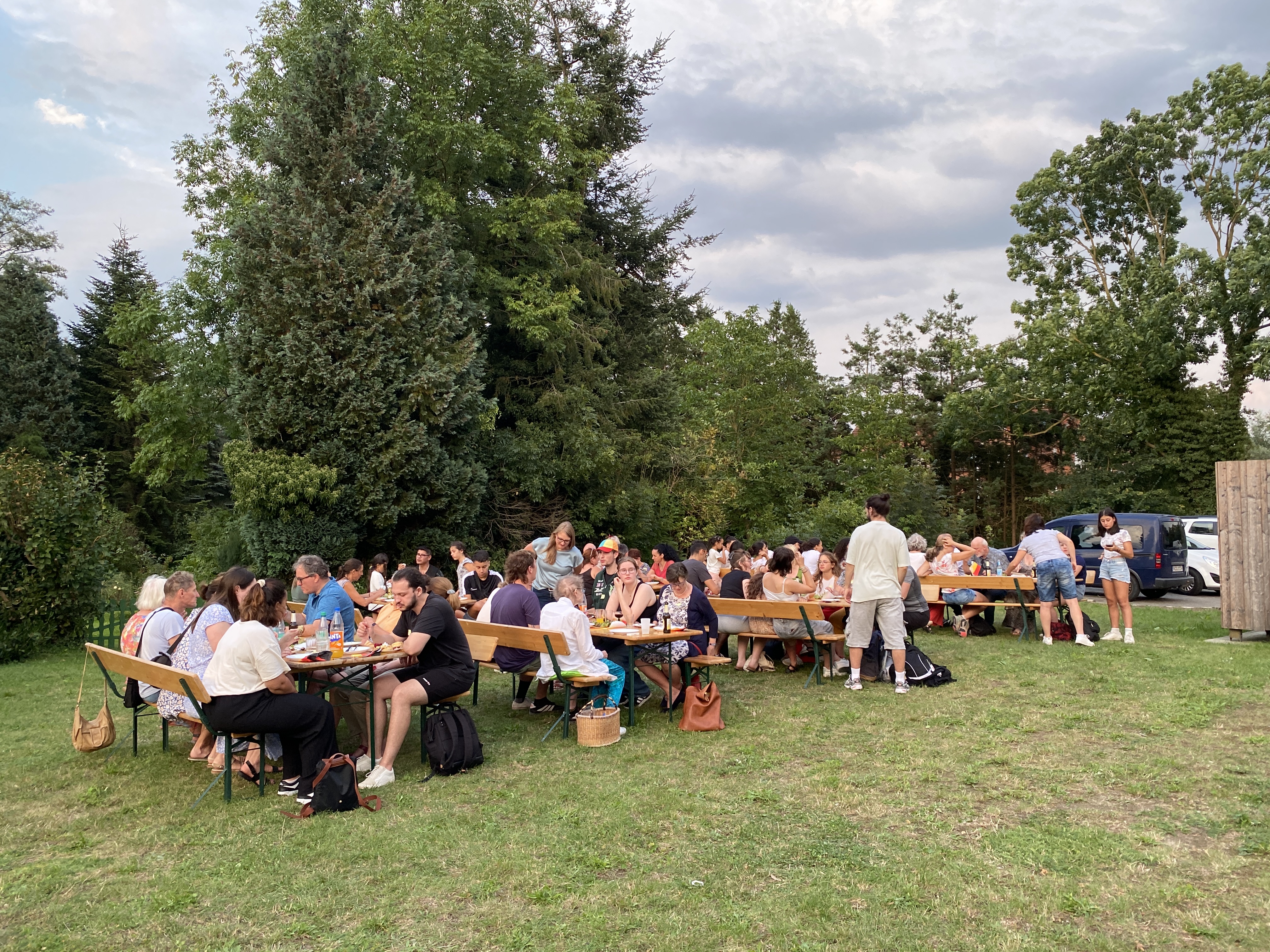 Repas partagé à la maison des associations