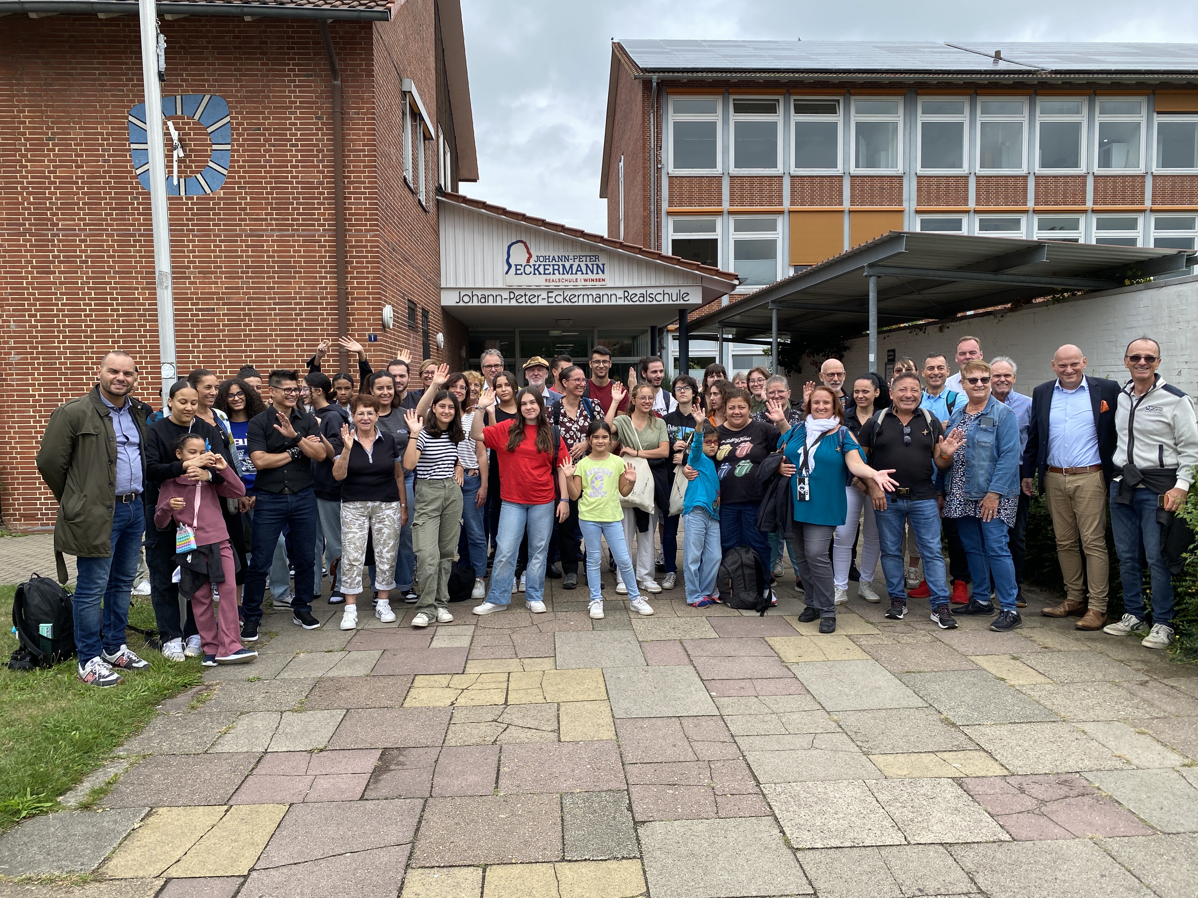 Visite de la Johann Peter Eckermann Realschule