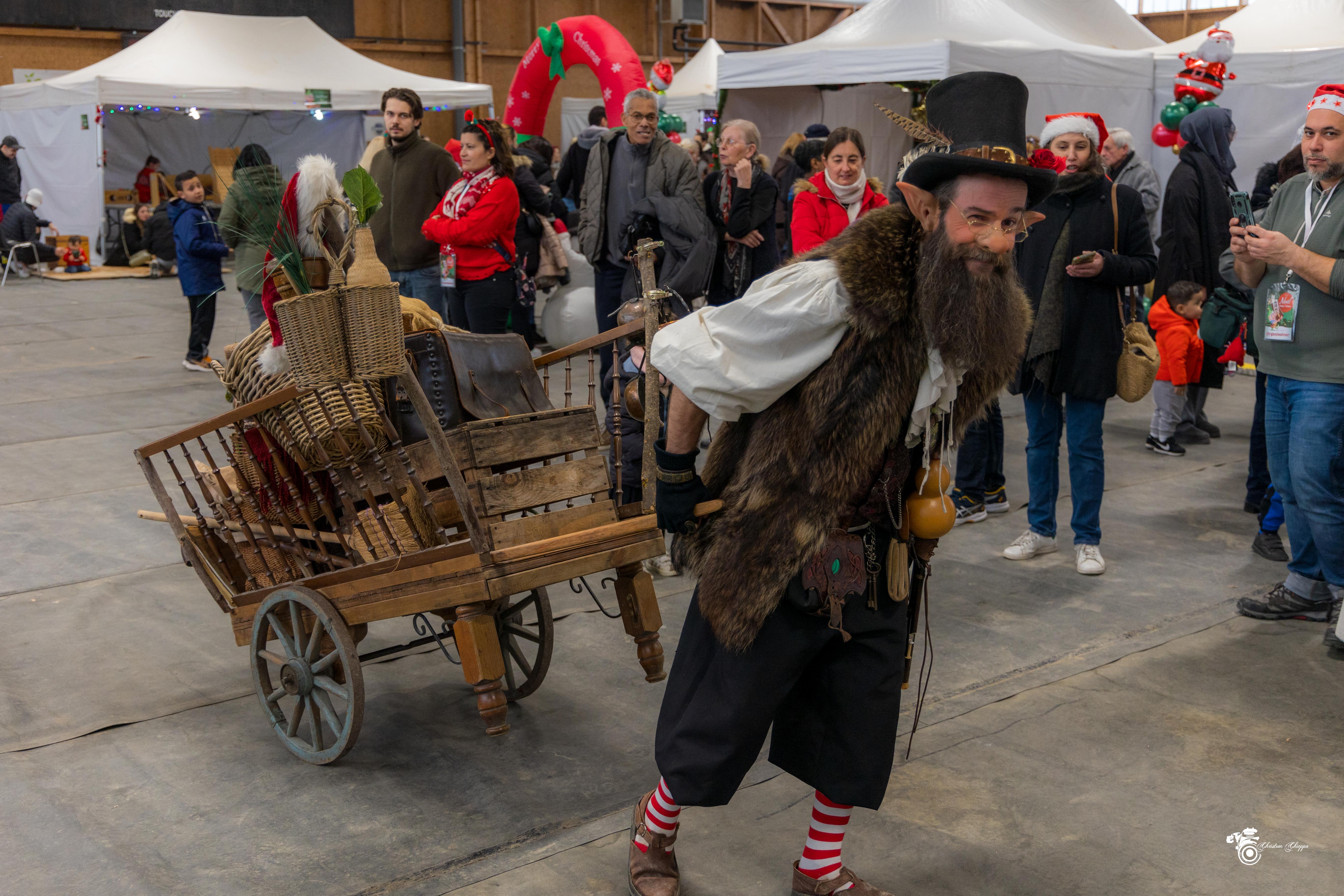 lutin avec traineau