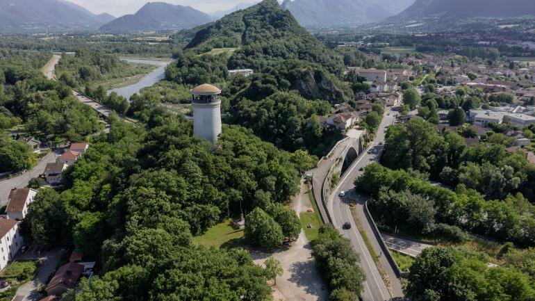 parc Borel vue aérienne