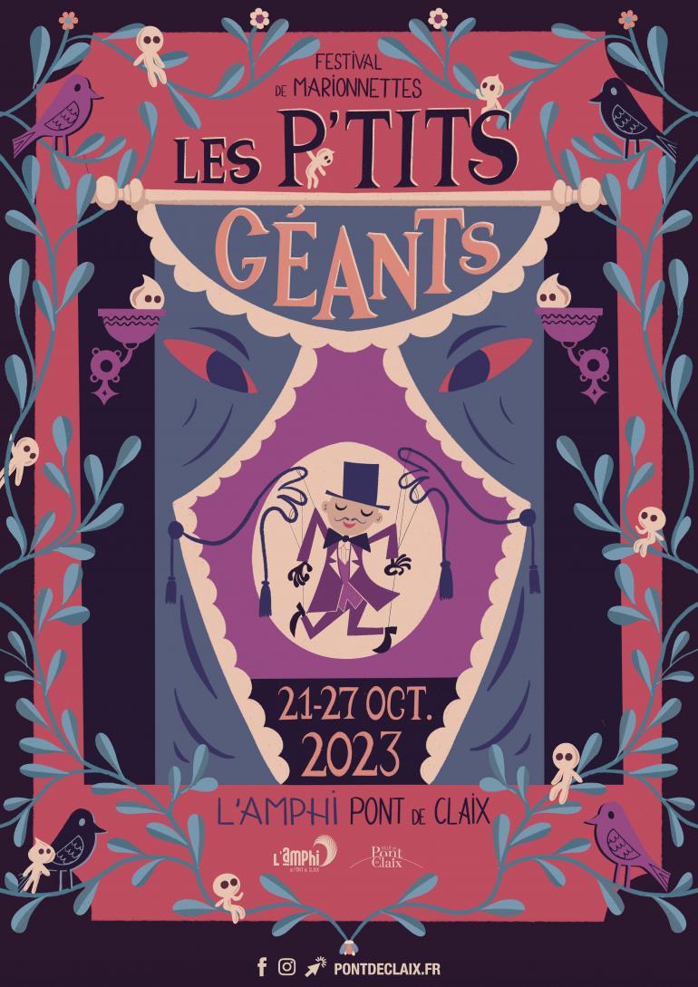 Affiche les p&#039;tits géants marionnette