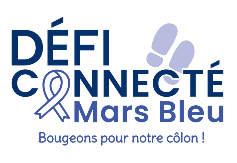 Défi connecté mars bleu