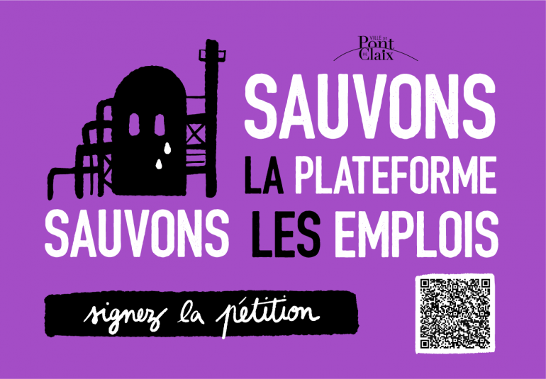 Sauvons la plateforme, sauvons les emplois - signez la pétition