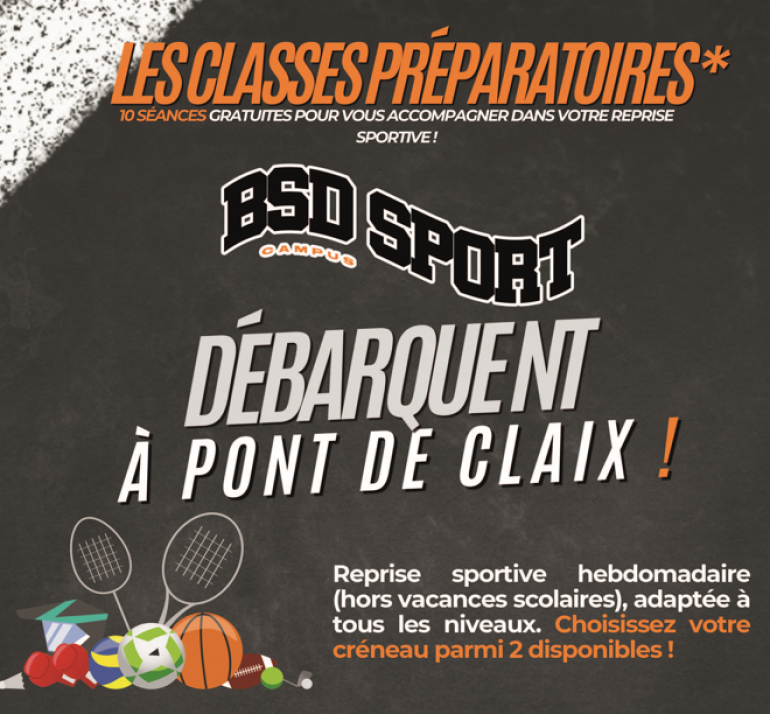 classes sportives BSD sports