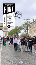 Couverture du n°103 du journal, avec les participants de la Convention citoyenne des jeunes pour le climat à Paris