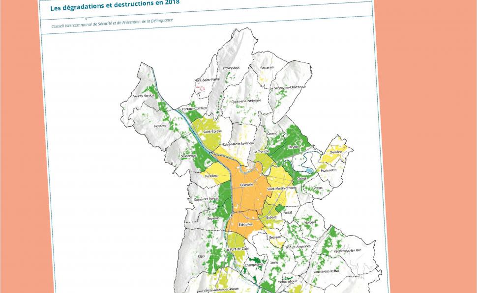 La délinquance sur le territoire métropolitain