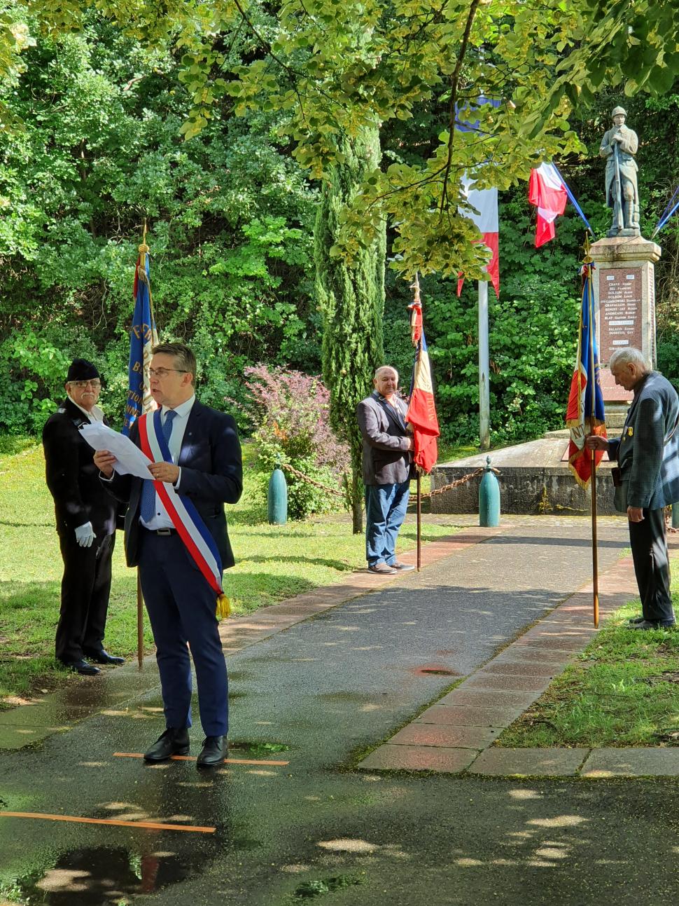 Cérémonie de commémoration de l'appel du Général de Gaulle