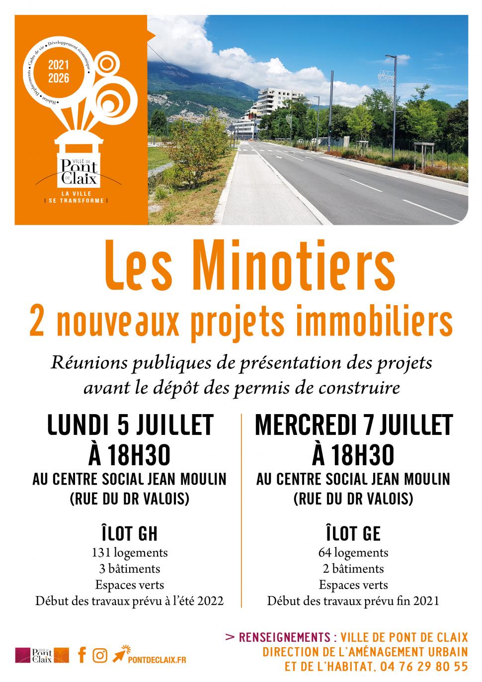 Réunions publiques aux Minotiers