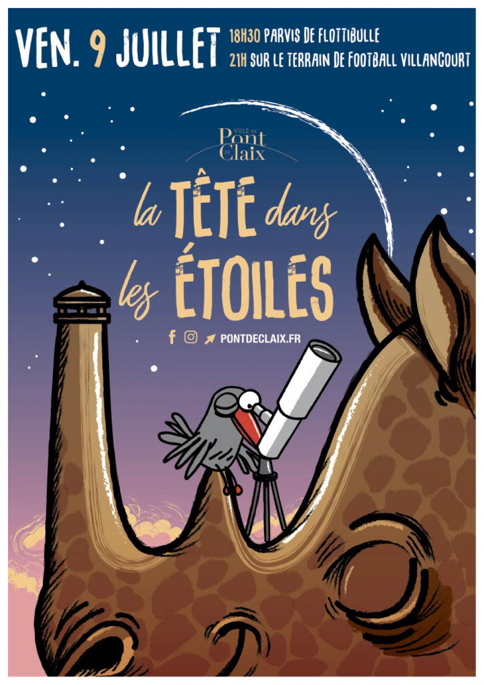 La tête dans les étoiles