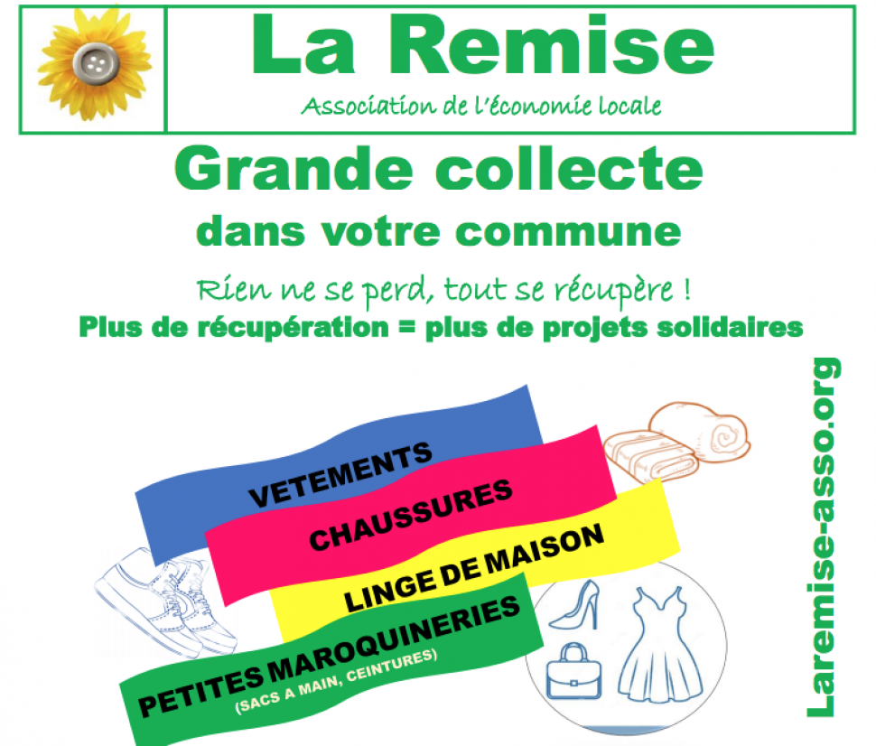 Collecte solidaire avec La Remise