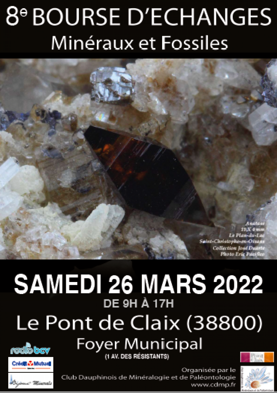 Bourse d'échanges de minéraux et fossiles