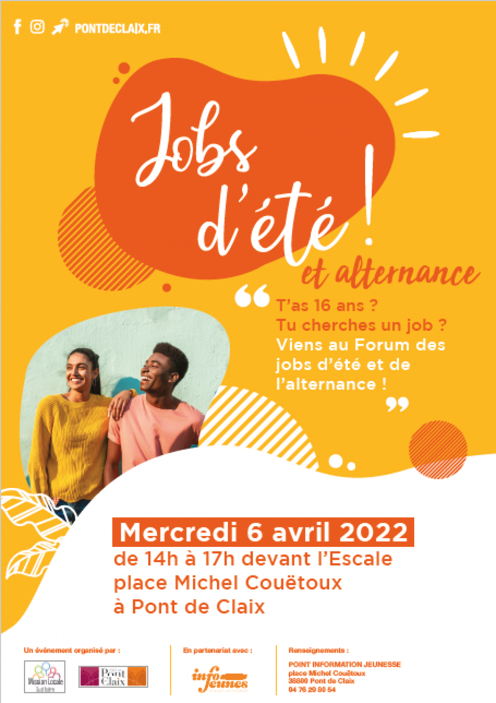 Forum des jobs d'été et de l'alternance 2022