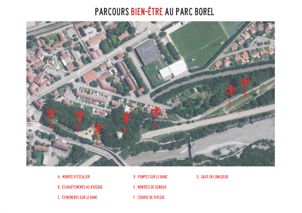 I love sport, I love parc Borel