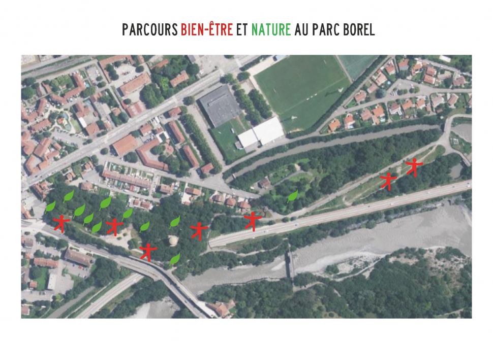 Parcours Nature et Bien-être au parc Borel
