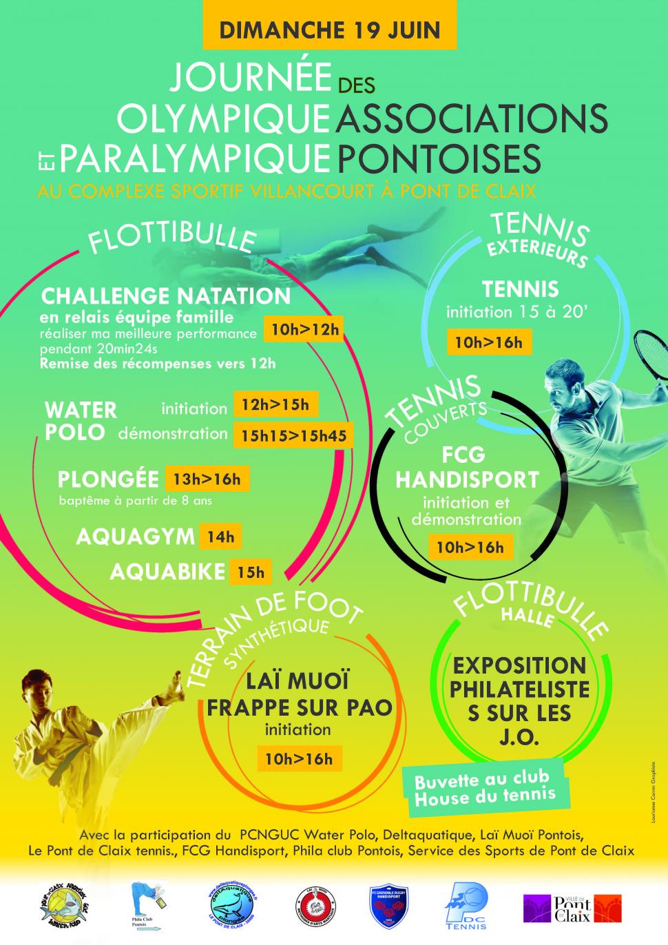 Journée olympique et paralympique des associations pontoises