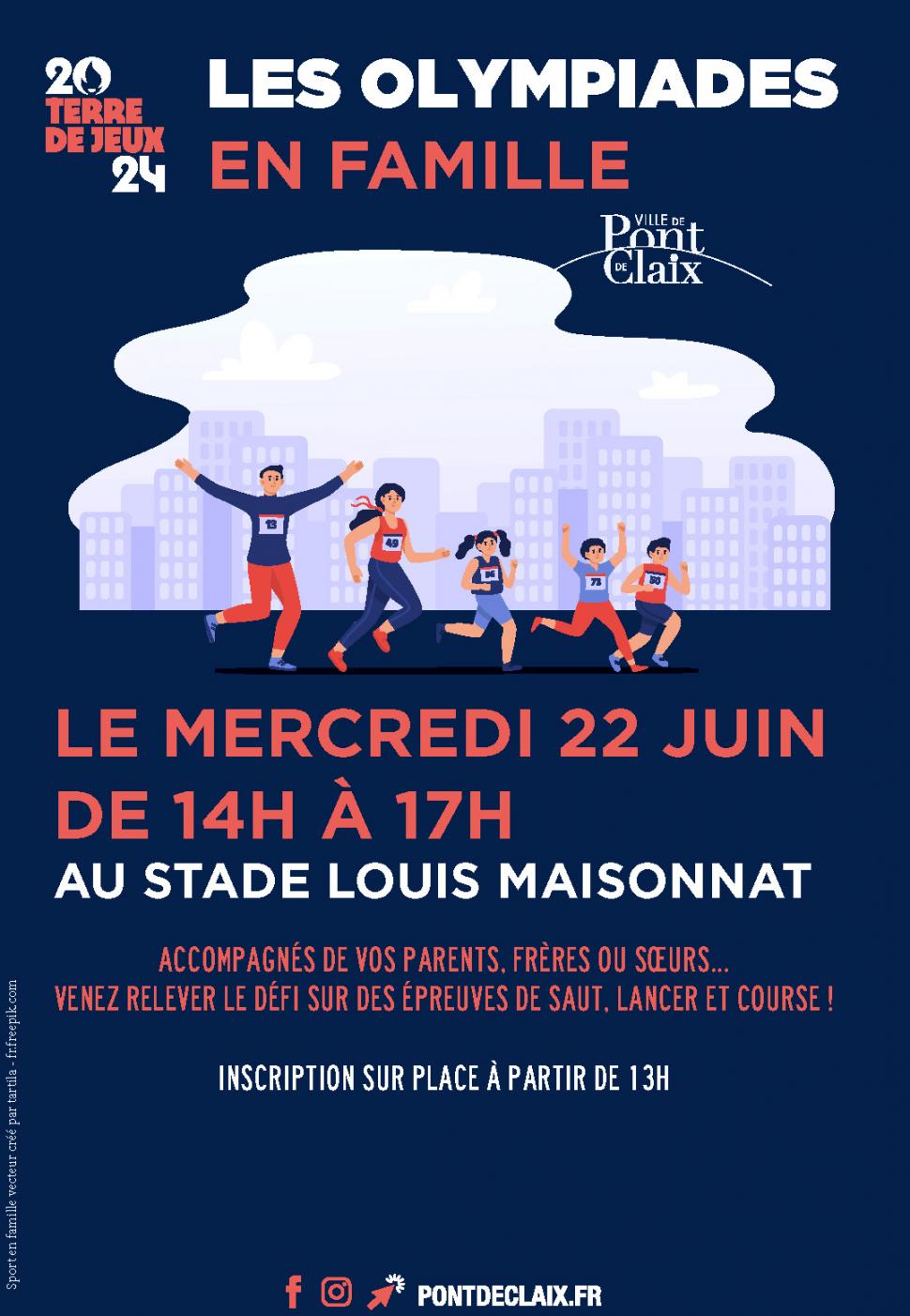 Olympiades en famille