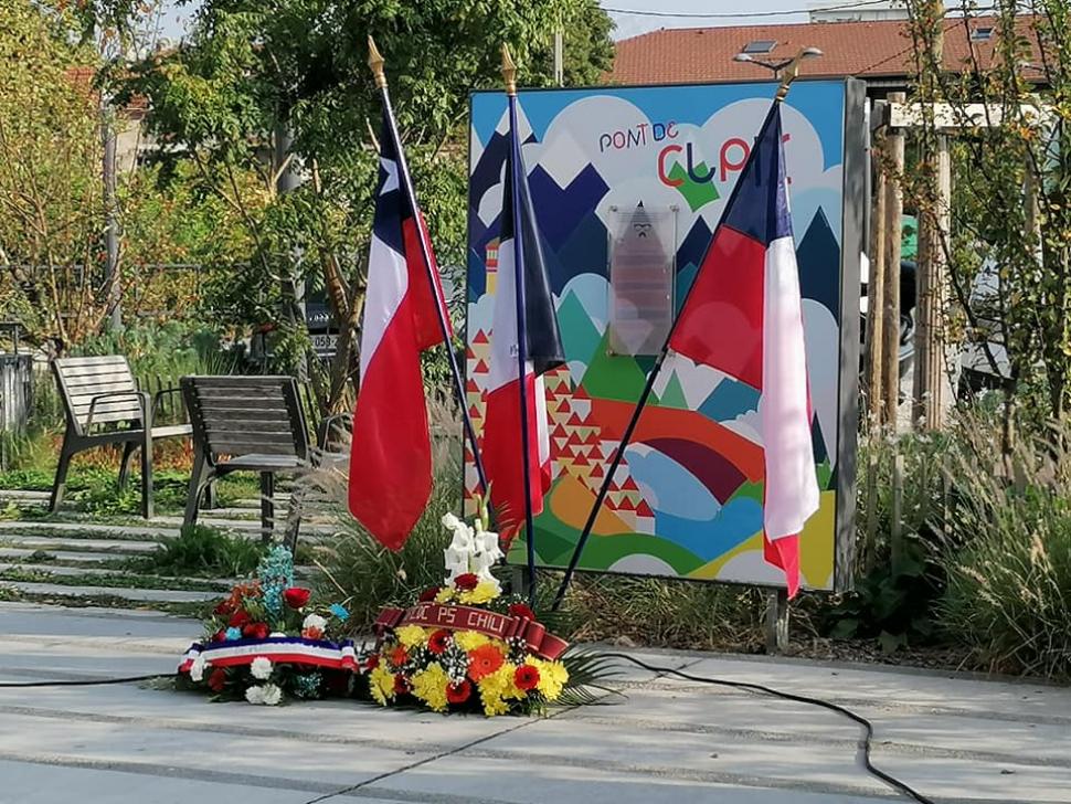 Cérémonie d'hommage à Salvador Allende