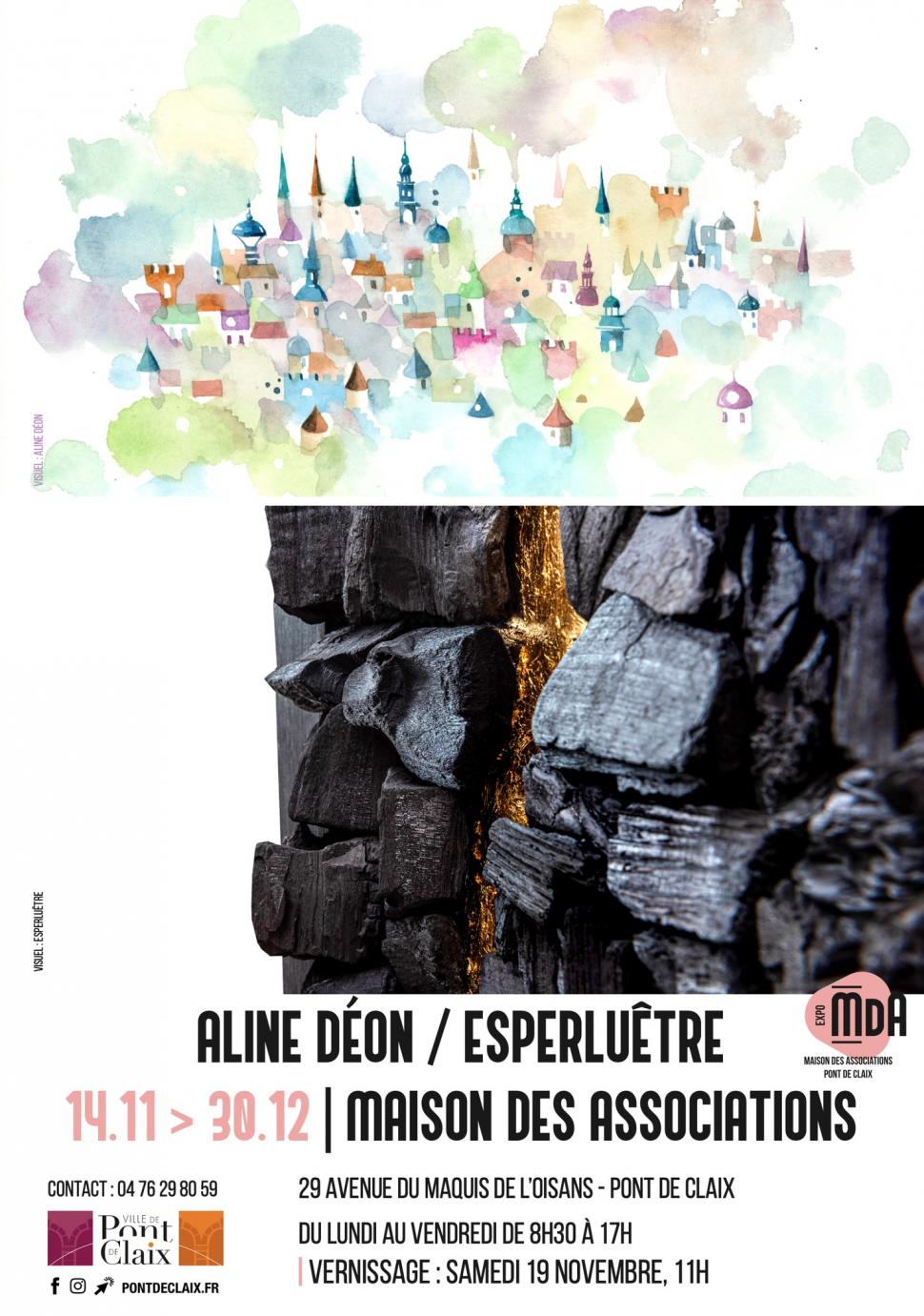 Exposition Aline Déon / Esperluêtre