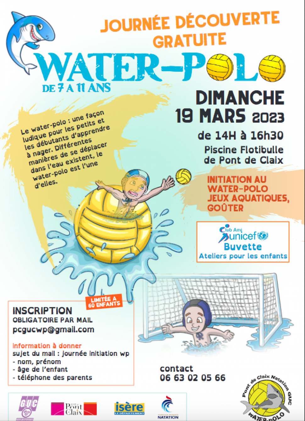 Journée d'intitiation au water-polo 7-11 ans