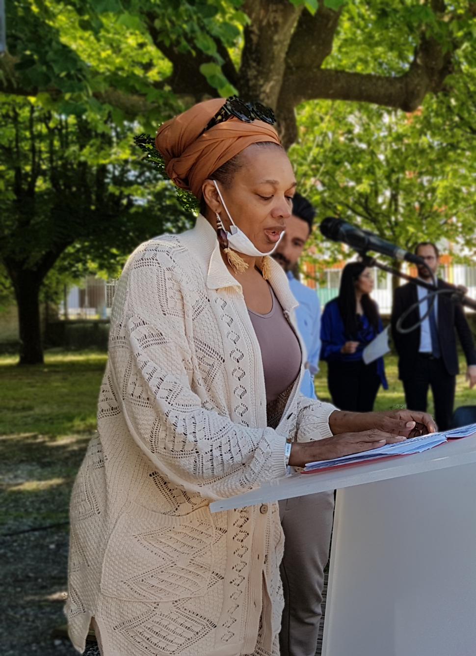 Conférence sur l'esclavage avec Dr Lisa Aubrey