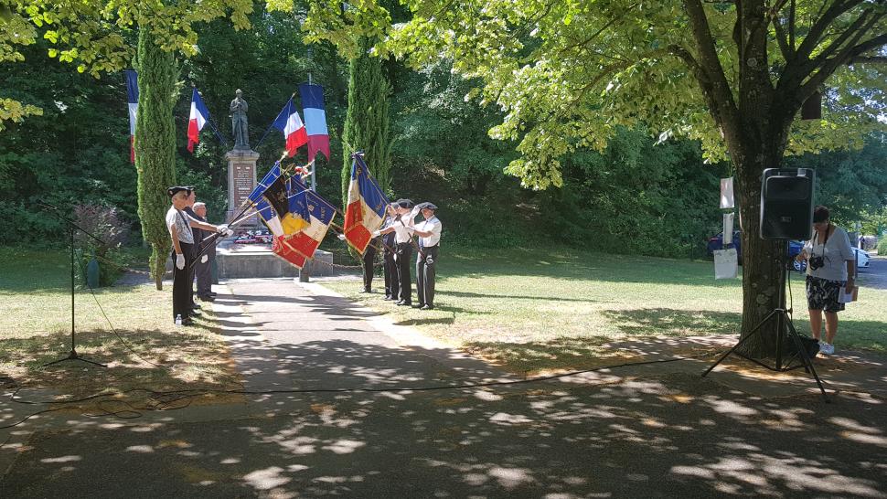 Cérémonie de commémoration de l'appel du Général De Gaulle