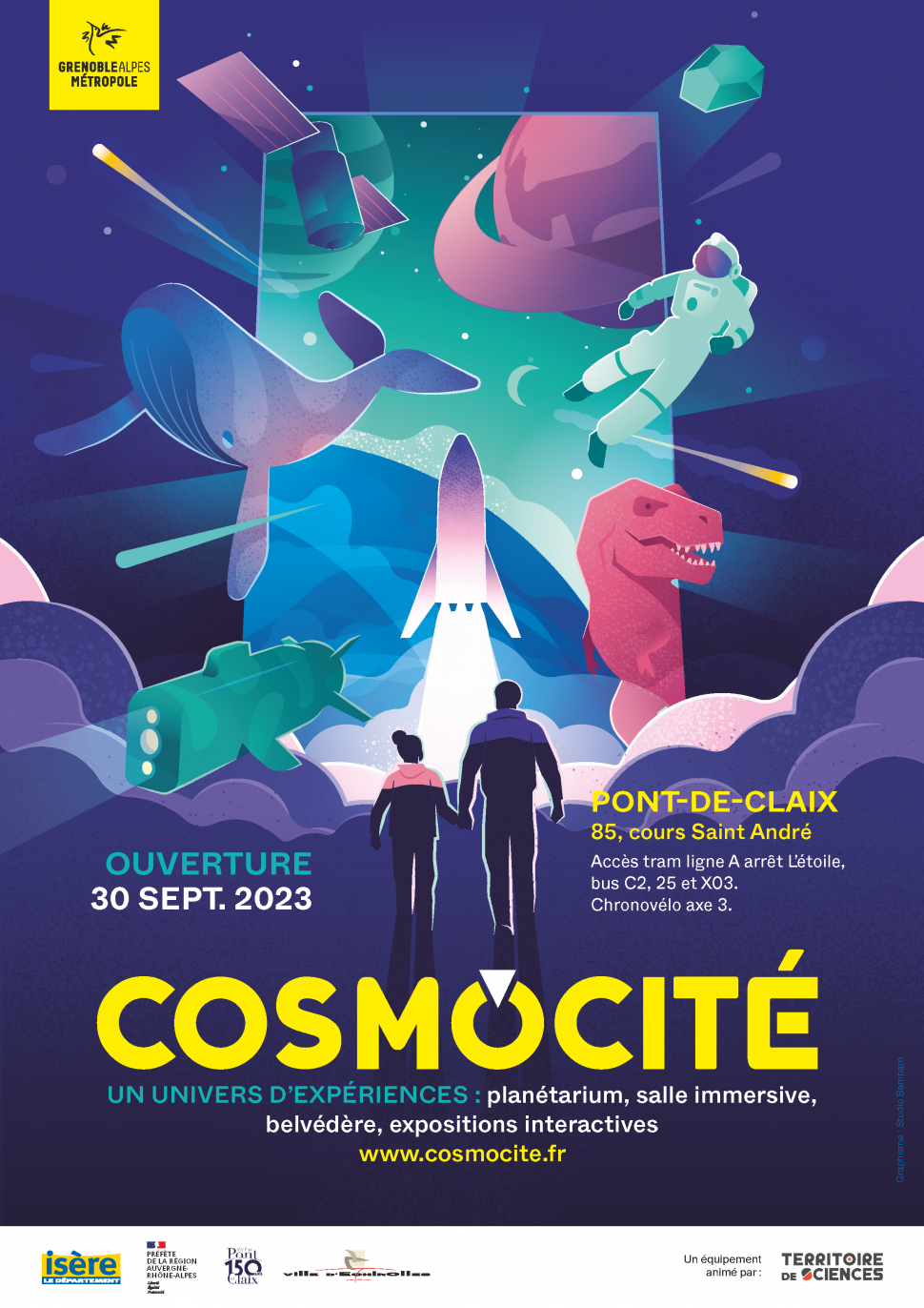 Inauguration de Cosmocité