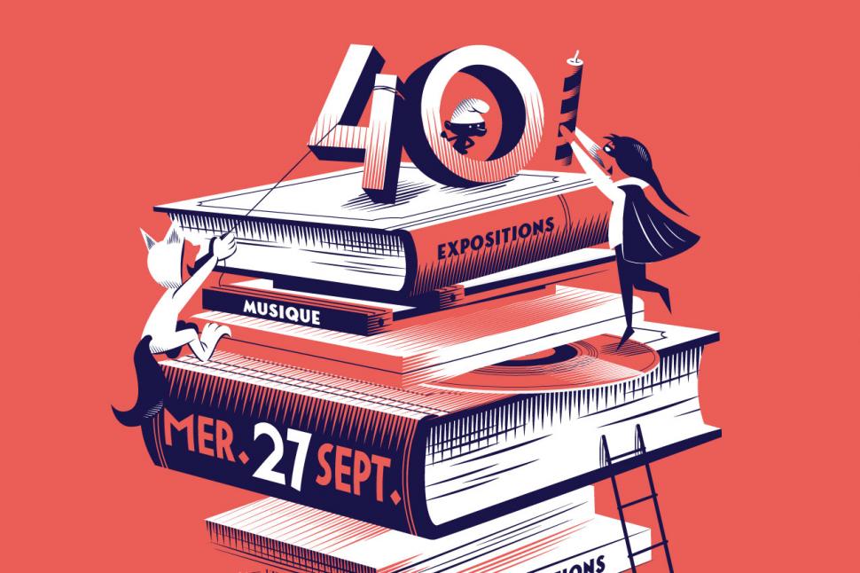 Exposition : les 40 ans de la bibliothèque Aragon