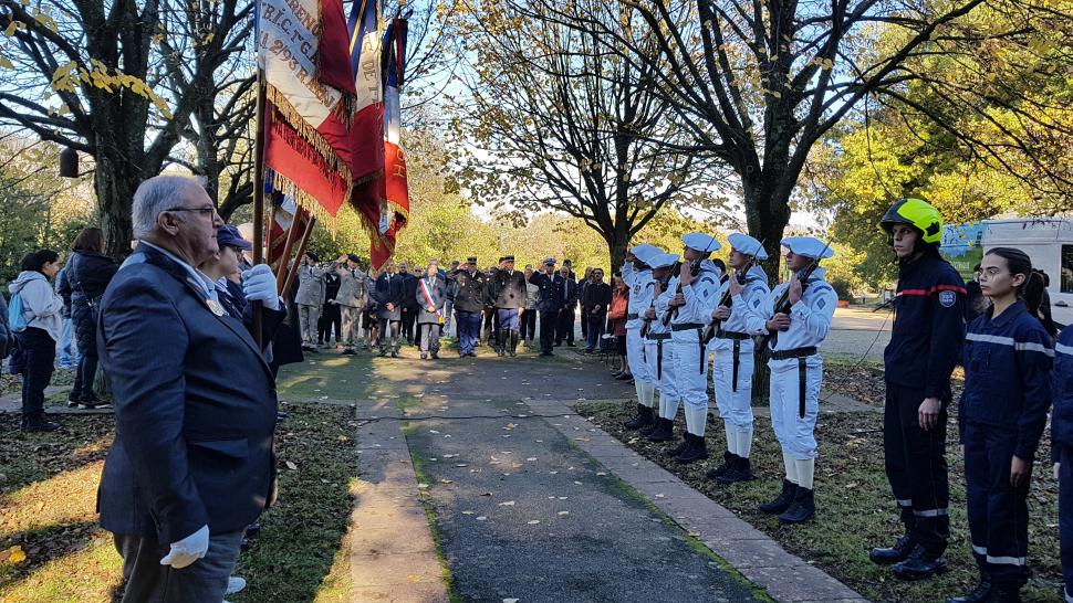 Cérémonie de commémoration de l'Armistice