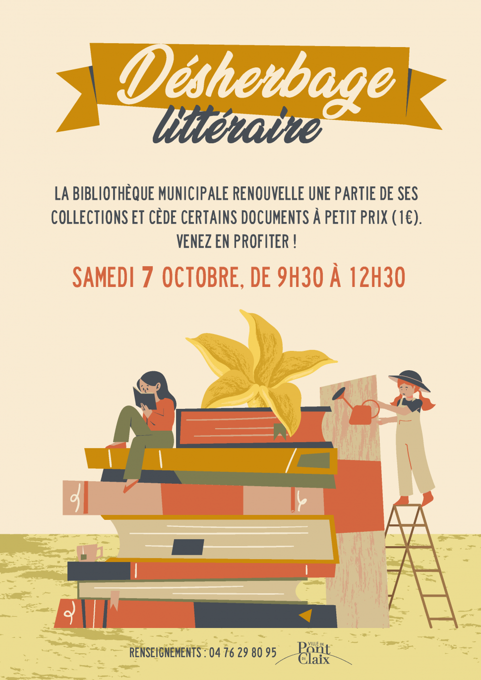 Vente des livres déclassés de la bibliothèque