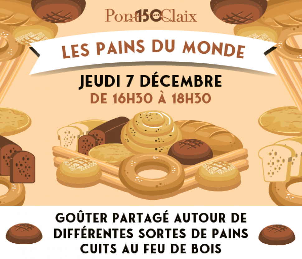 Les pains du monde - Goûter partagé
