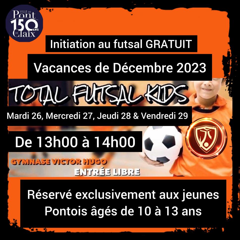 Initiation gratuite au Futsal pour les 10-13 ans