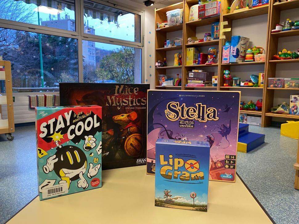 Soirée jeux à la bibliothèque