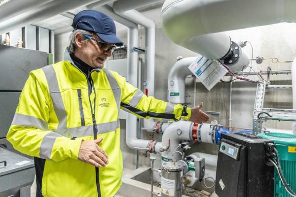 Visite de la chaufferie biomasse