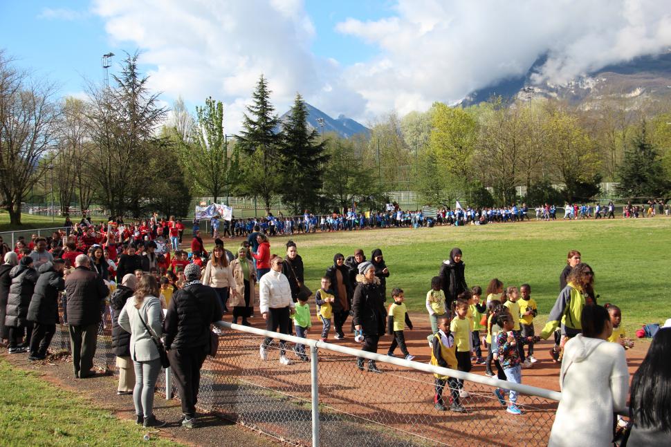 Les écoliers en forme olympique !