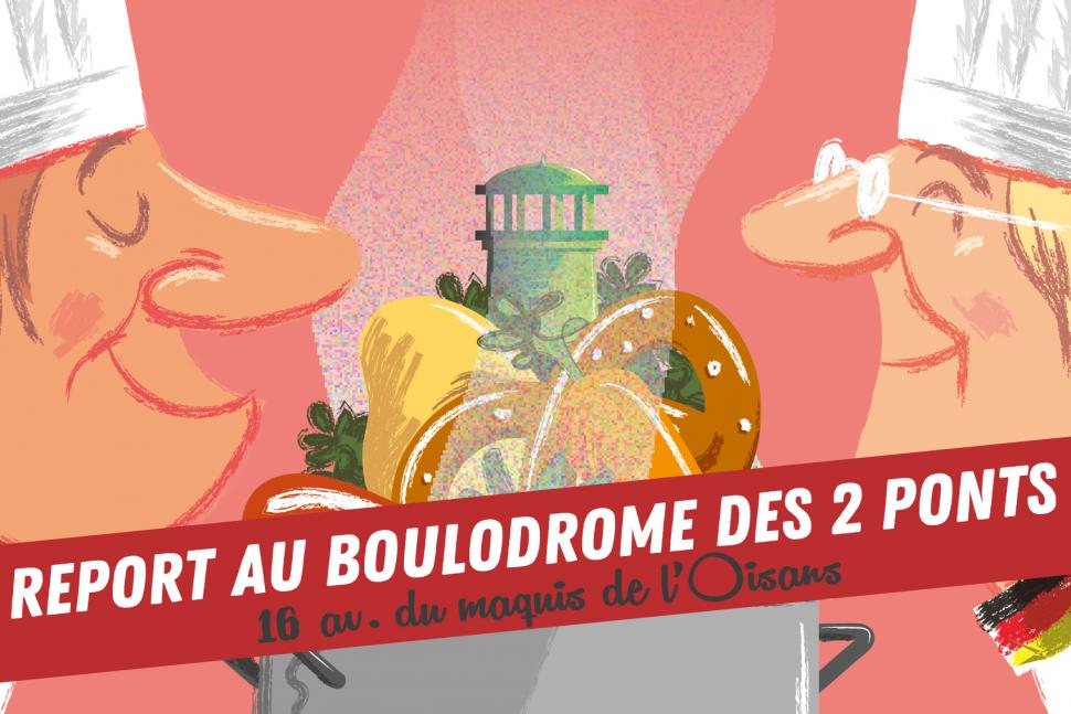 Les Bouffes Pontoises reviennent... au boulodrome !