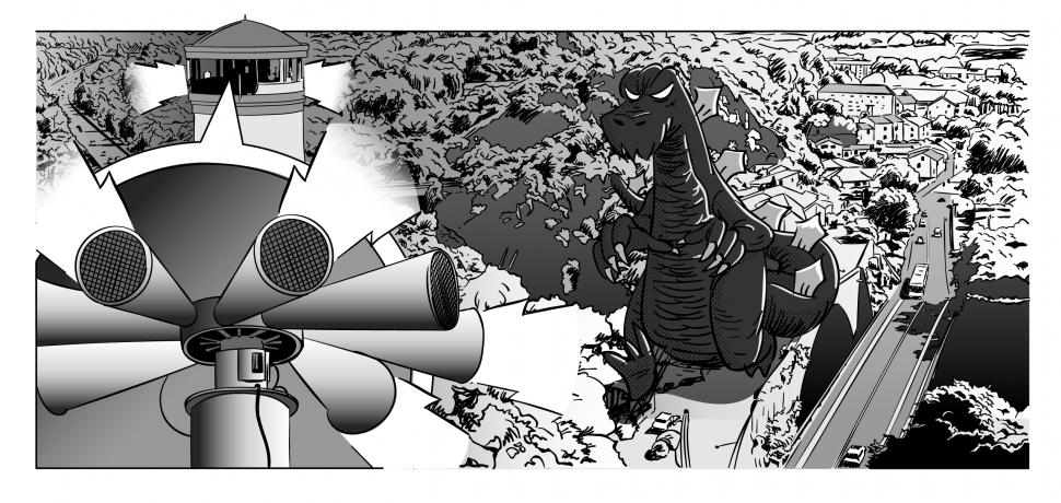 Exercice de sécurité grandeur nature