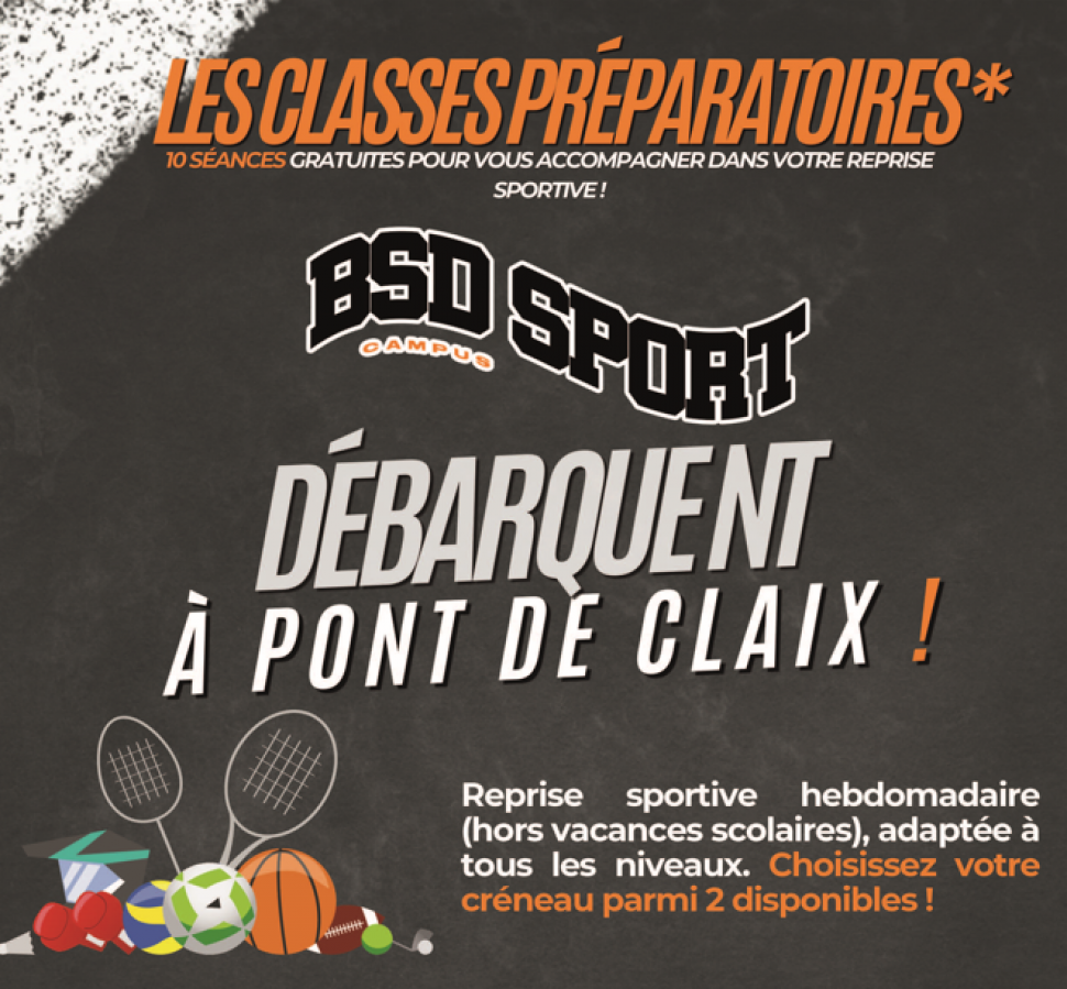 Les classes sportives reprennent !