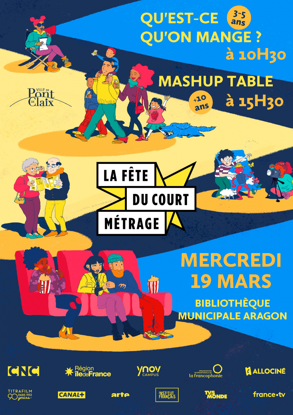 Fête du court-métrage à la bibliothèque