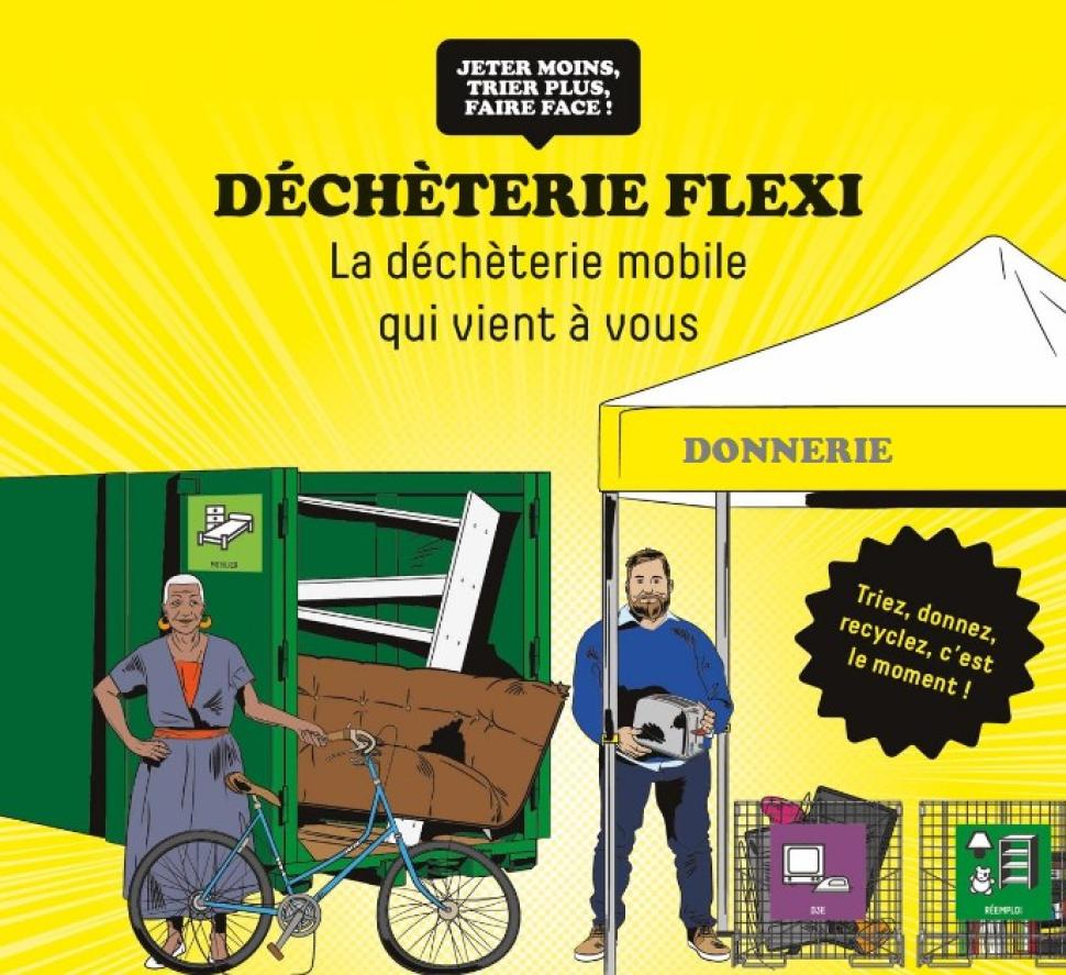 Déchèterie mobile aux Îles de Mars