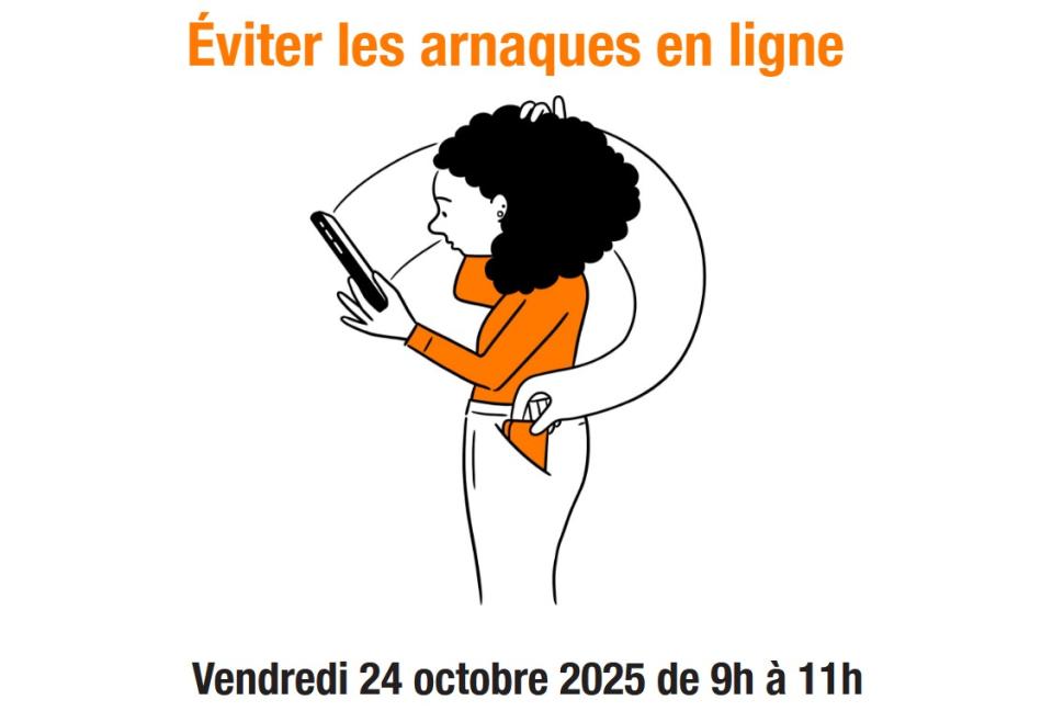 Atelier numérique : éviter les arnaques en ligne